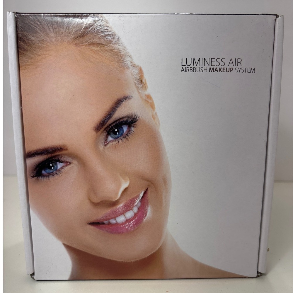 Luminess Air Airbrush Makeup System Black Compressor Stylus Set Free Extras